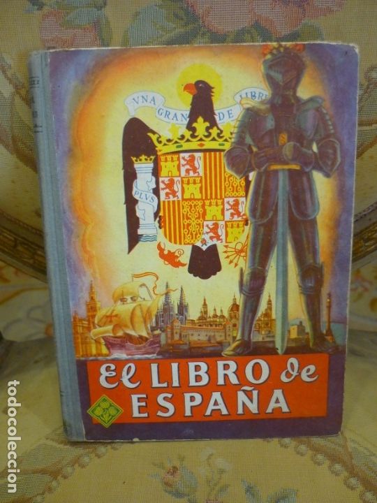 Libros de segunda mano: EL LIBRO DE ESPA&Ntilde;A, DE EDELVIVES. 1960. MUY ILUSTRADO. - Foto 1