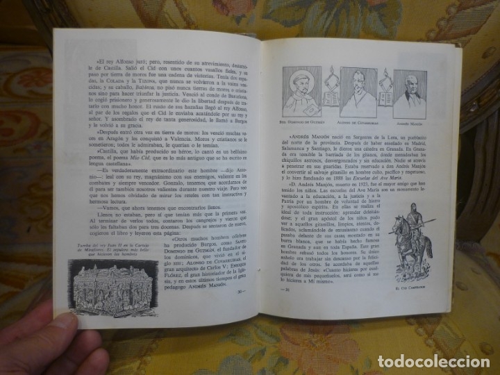 Libros de segunda mano: EL LIBRO DE ESPA&Ntilde;A, DE EDELVIVES. 1960. MUY ILUSTRADO. - Foto 5