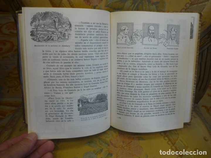 Libros de segunda mano: EL LIBRO DE ESPA&Ntilde;A, DE EDELVIVES. 1960. MUY ILUSTRADO. - Foto 8