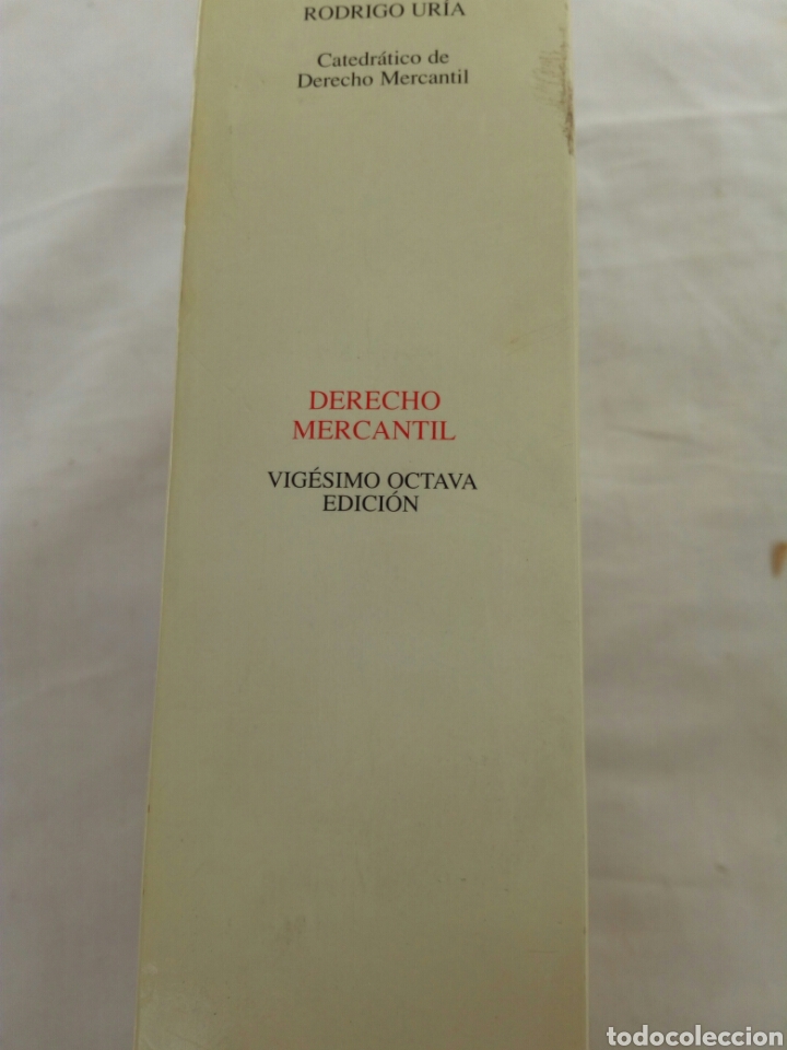Libros de segunda mano: DERECHO MERCANTIL 28 ED - Foto 2