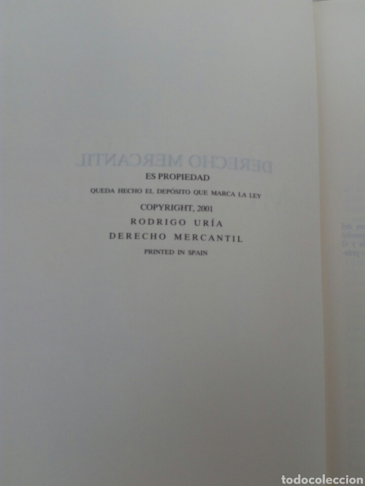 Libros de segunda mano: DERECHO MERCANTIL 28 ED - Foto 5