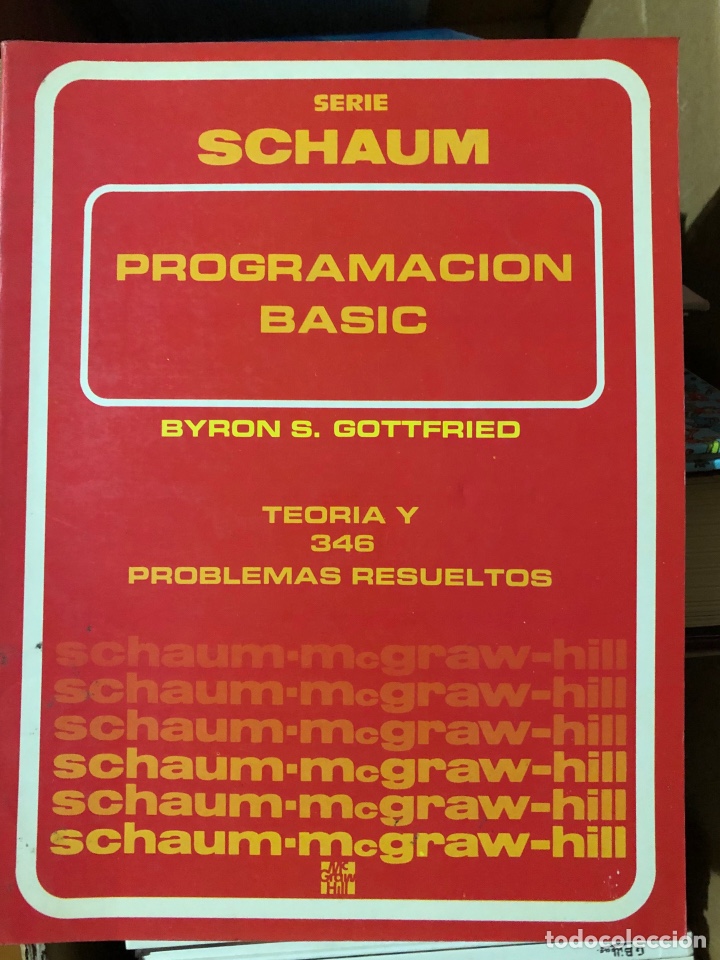 Libros de segunda mano: Programaci&oacute;n Basic. Byron S. Gottfried. - Foto 1