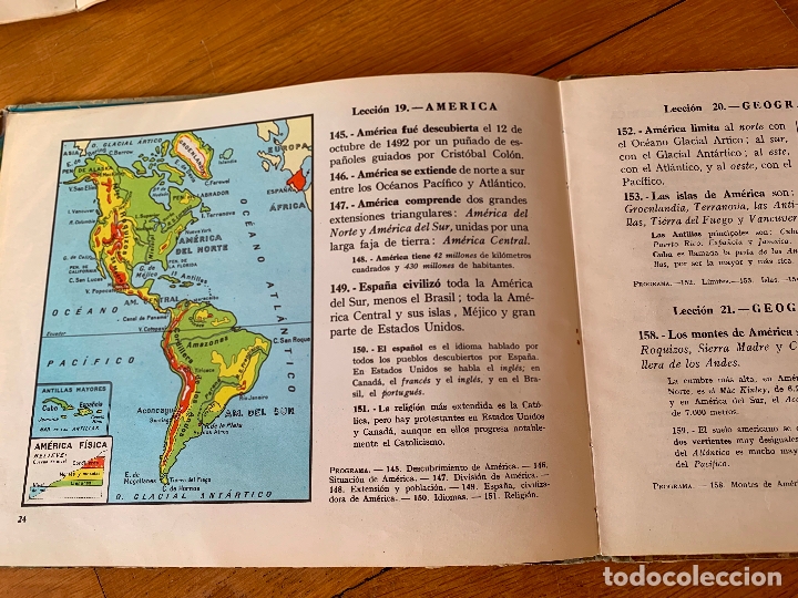 Libros de segunda mano: Encantador libro de GEOGRAFIA con mapas, del a&ntilde;o 1967 - Foto 3