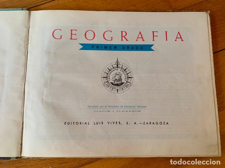 Libros de segunda mano: Encantador libro de GEOGRAFIA con mapas, del a&ntilde;o 1967 - Foto 12