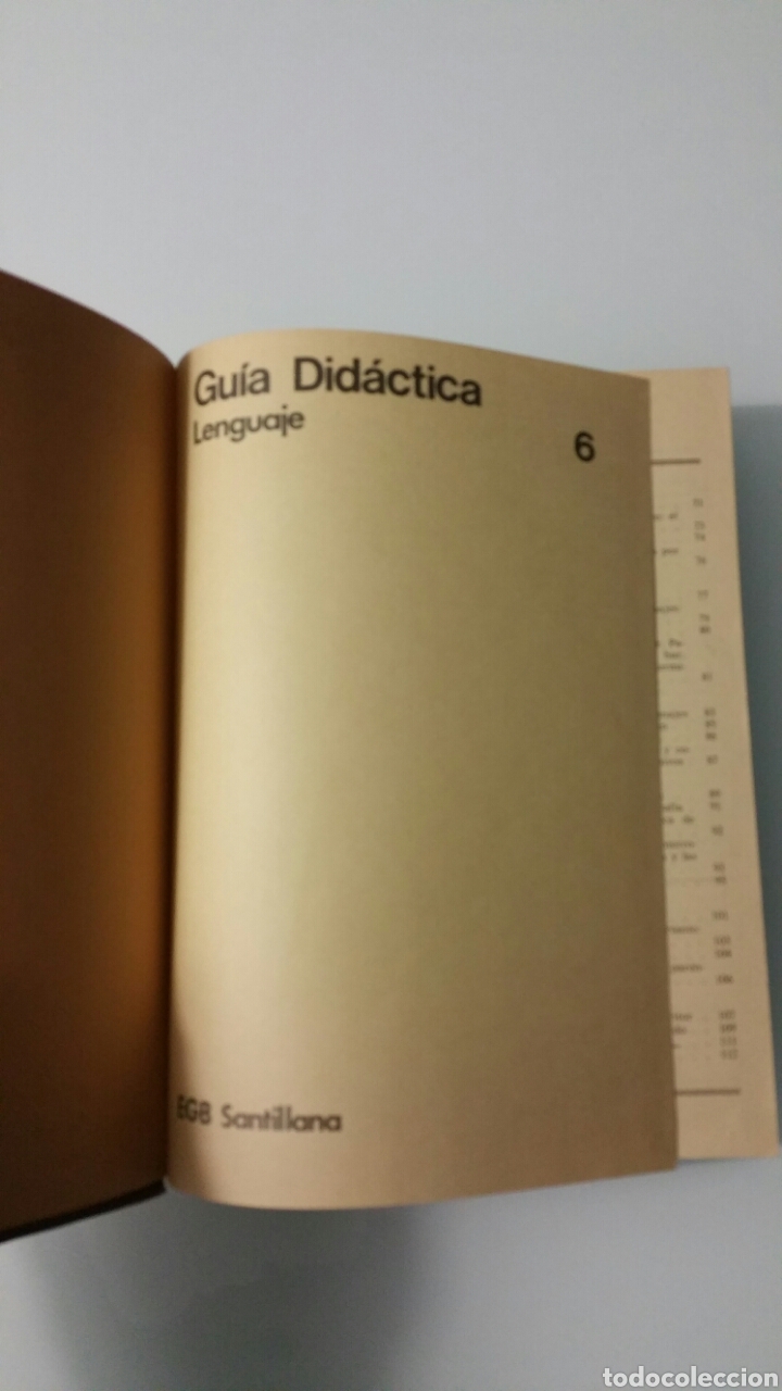 Libros de segunda mano: Gu&iacute;a did&aacute;ctica, lenguaje, EGB santillana 6. - Foto 5