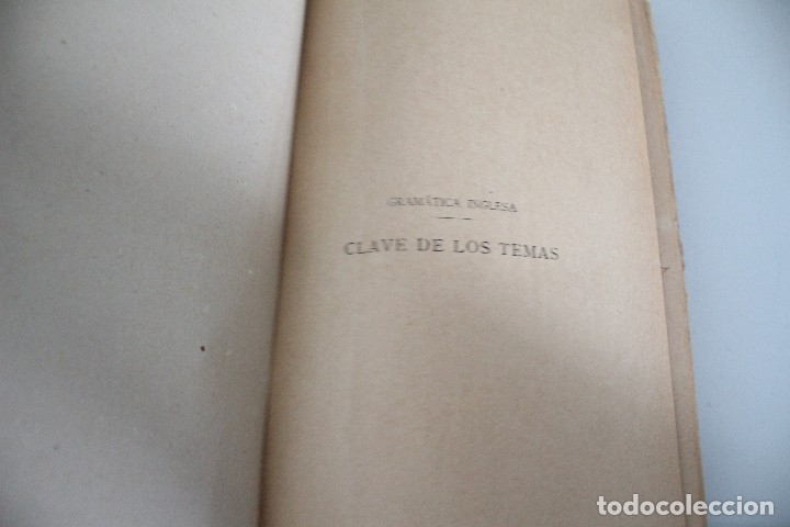 Libros de segunda mano: GRAM&Aacute;TICA INGLESA CLAVE DE LOS TEMAS - Foto 2