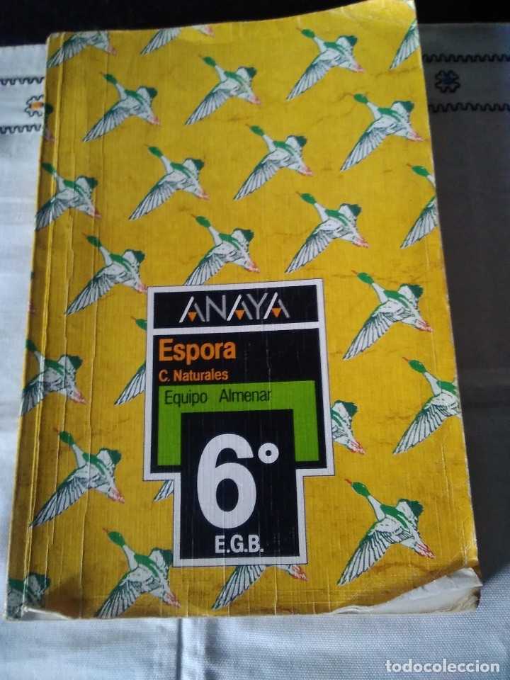 Libros de segunda mano: 61-ESPORA C. NATURALES, 6&ordm; E.G.B. Anaya, 1986 - Foto 1