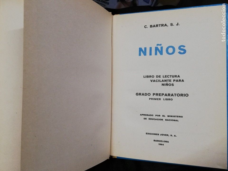 Libros de segunda mano: Ni&ntilde;os - C. Bartra. Grado preparatorio, primer libro. 1964 - Foto 2