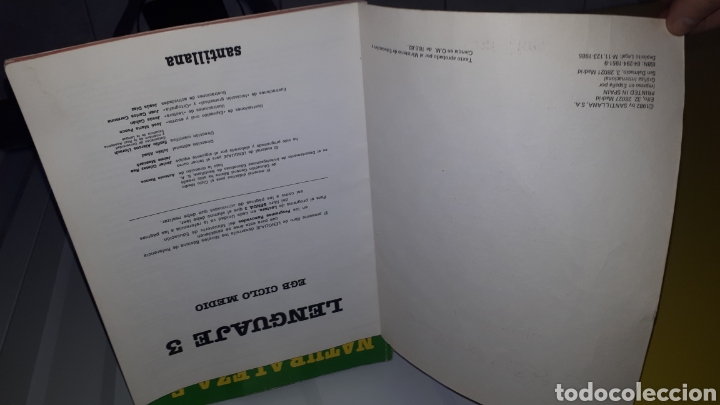 Libros de segunda mano: LENGUAJE 3 SANTILLANA 1982 - Foto 4