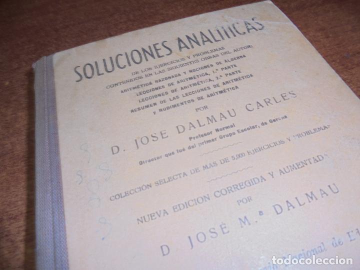 Libros de segunda mano: SOLUCIONES ANAL&Iacute;TICAS (DALMAU CARLES) - Foto 13
