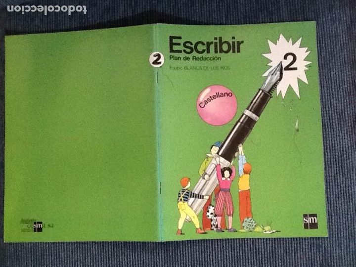 Libros de segunda mano: Escribir 2- Plan de redacci&oacute;n - Blanca de los R&iacute;os - EDITORIAL SM. - Foto 3