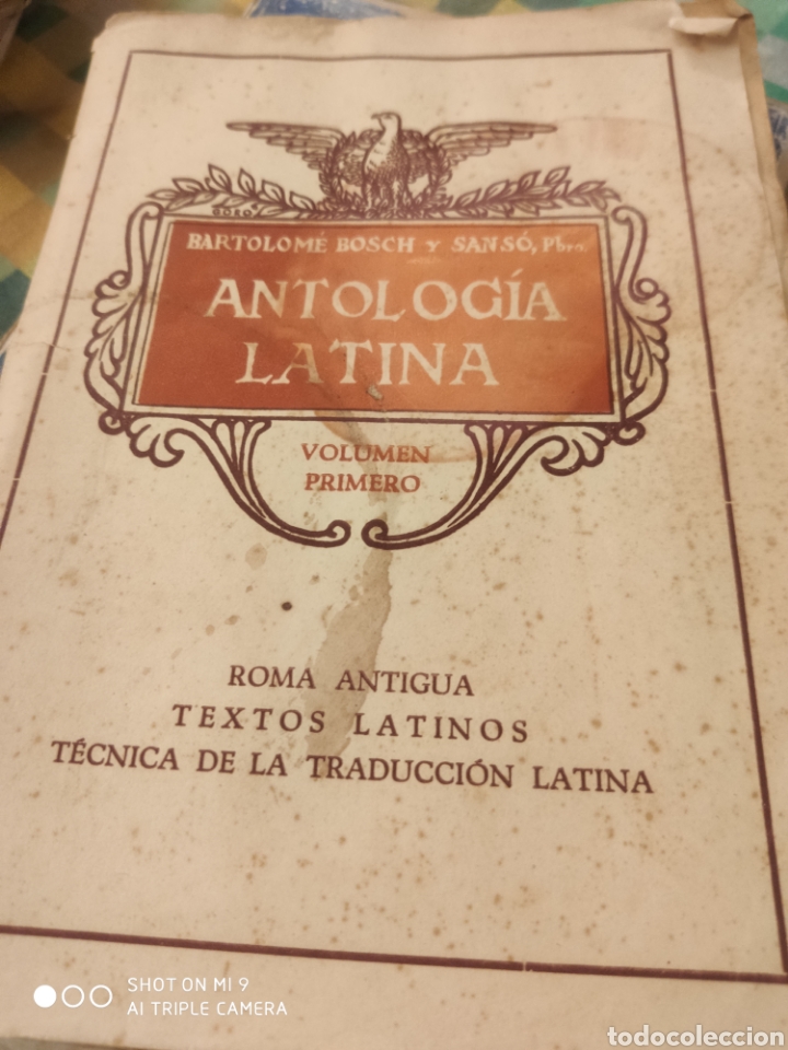 Libros de segunda mano: Antolog&iacute;a latina - Foto 1