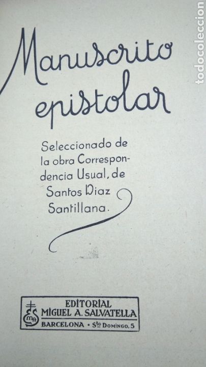Libros de segunda mano: Manuscrito epistolar , salvatella , 1960 - Foto 3