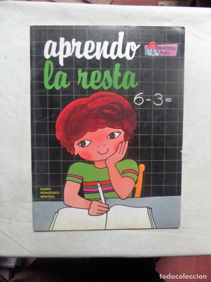 Libros de segunda mano: APRENDO LA RESTA EQUIPO PEDAGOGICO MONTENA - Foto 1