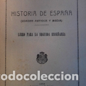 Libros de segunda mano: Historia de Espa&ntilde;a (edades antigua y media )