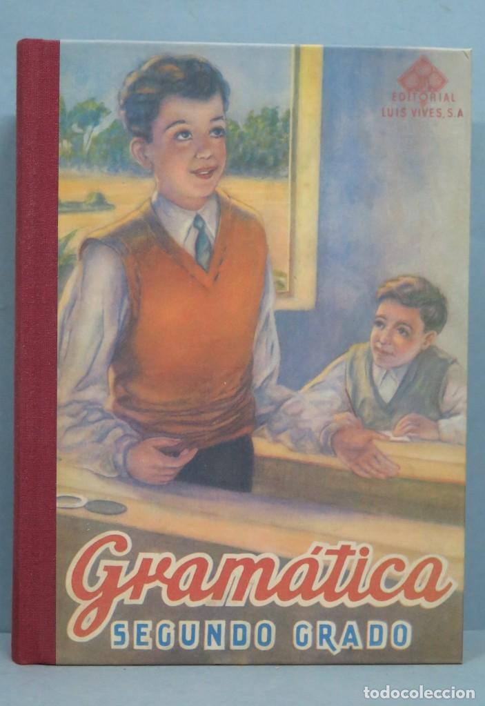 Libros de segunda mano: GRAMATICA. SEGUNDO GRADO. LUIS VIVES. FACS&Iacute;MIL - Foto 1