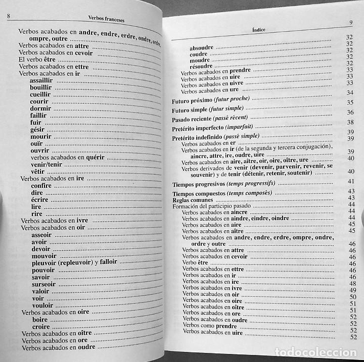 Libros de segunda mano: Verbos franceses - Espasa idiomas - Foto 4