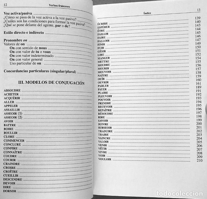 Libros de segunda mano: Verbos franceses - Espasa idiomas - Foto 6
