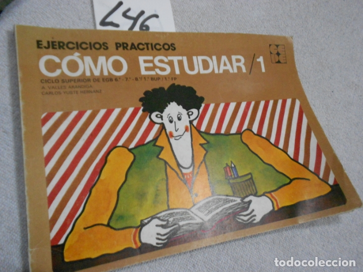 Libros de segunda mano: ANTIGUO LIBRO DE TEXTO - COMO ESTUDIAR (EJERCICIOS PRACTICOS) - Foto 1