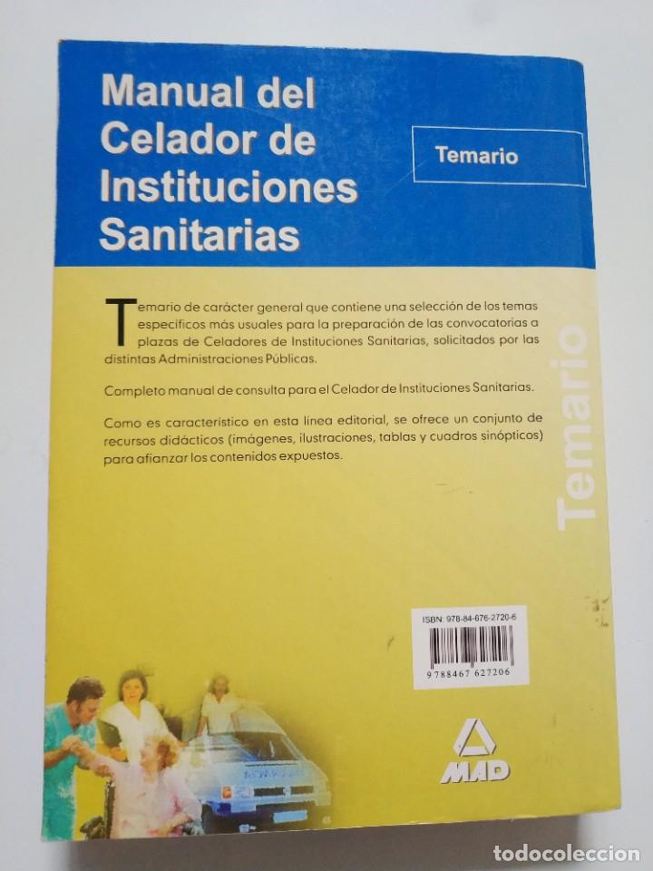 Libros de segunda mano: MANUAL DEL CELADOR DE INSTITUCIONES SANITARIAS 2&ordf; EDICION - Foto 4