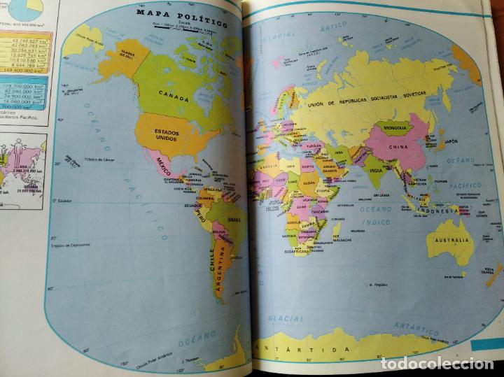 Libros de segunda mano: ATLAS BASICO DE SANTILLANA - 1986 - Foto 2