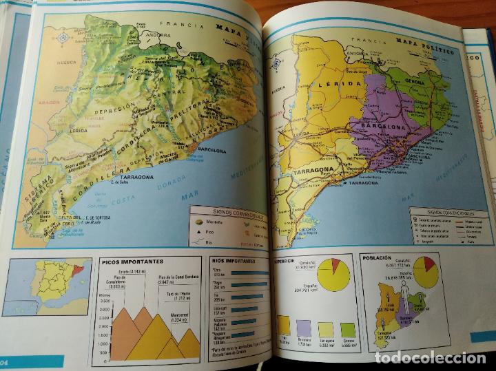 Libros de segunda mano: ATLAS BASICO DE SANTILLANA - 1986 - Foto 3