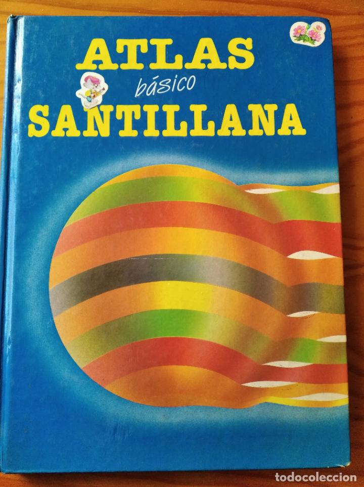 Libros de segunda mano: ATLAS BASICO DE SANTILLANA - 1986 - Foto 1