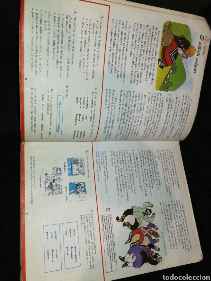 Libros de segunda mano: LIBRO EGB LENGUAJE A&Ntilde;O 82 SANTILLANA - Foto 2