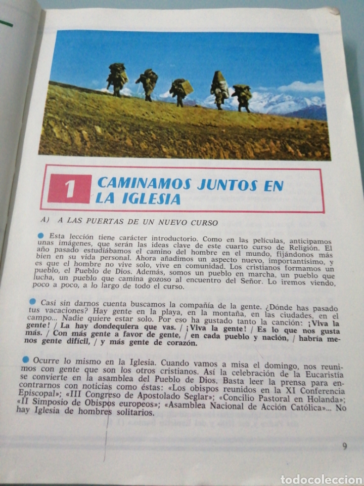 Libros de segunda mano: LA IGLESIA, PUEBLO DE DIOS. CUARTO DE BACHILLER. 1971. ED. PPC - Foto 6