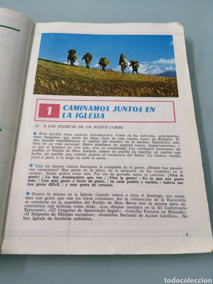 Libros de segunda mano: LA IGLESIA, PUEBLO DE DIOS. CUARTO DE BACHILLER. 1971. ED. PPC - Foto 9
