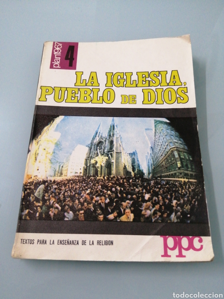 Libros de segunda mano: LA IGLESIA, PUEBLO DE DIOS. CUARTO DE BACHILLER. 1971. ED. PPC - Foto 1