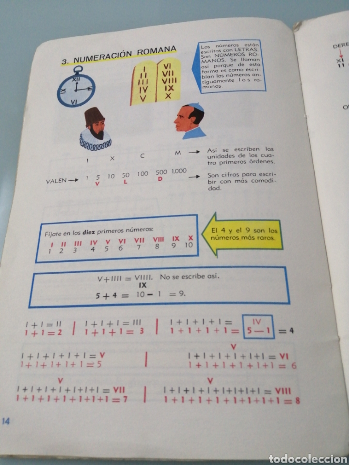 Libros de segunda mano: CALCULAR. MATEM&Aacute;TICAS. LIBRO CUATRO. CUARTO PRIMARIA. 1966. EDELVIVES. - Foto 7