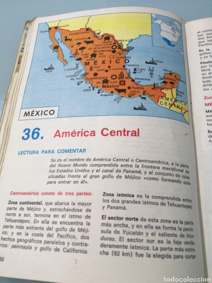 Libros de segunda mano: GEOGRAFIA UNIVERSAL 2. 1969. EDELVIVES. - Foto 8