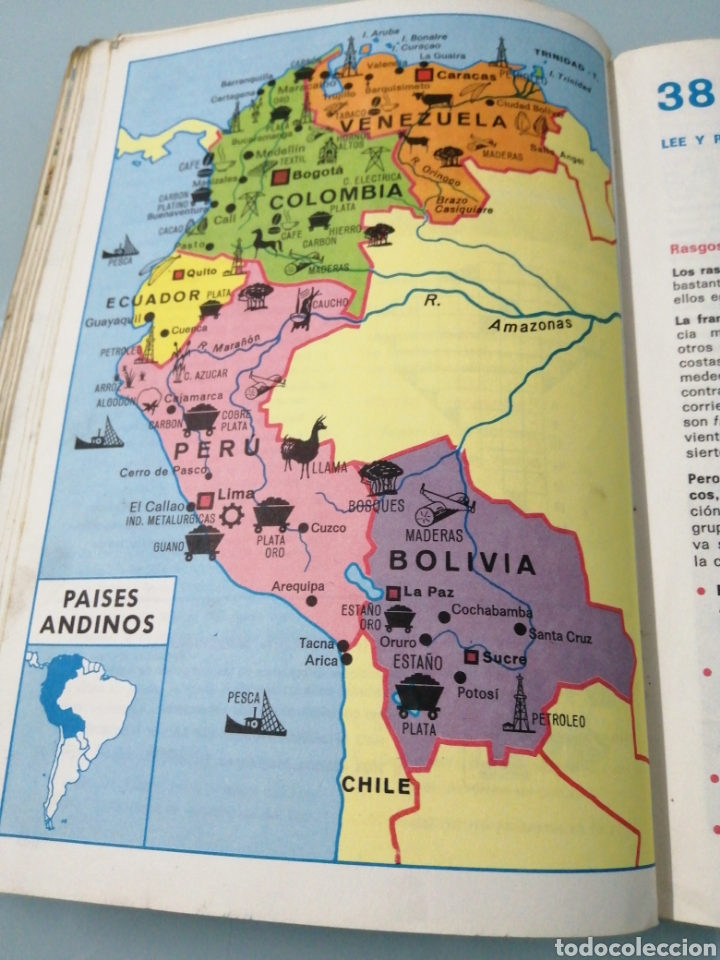 Libros de segunda mano: GEOGRAFIA UNIVERSAL 2. 1969. EDELVIVES. - Foto 9