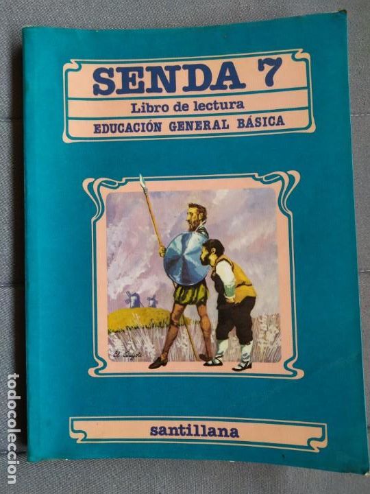 Libros de segunda mano: Senda 7. Libro de lectura. E.G.B. - Foto 1