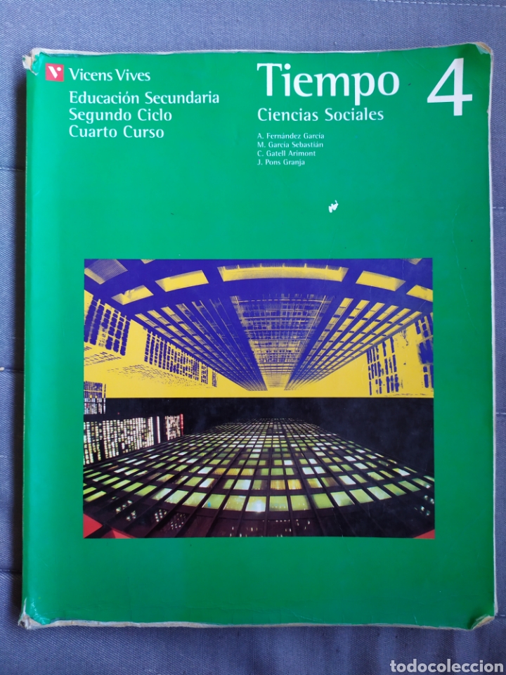 Livros em segunda m&atilde;o: Tiempo 4. Ciencias sociales. 4&deg; E.S.O. 1997