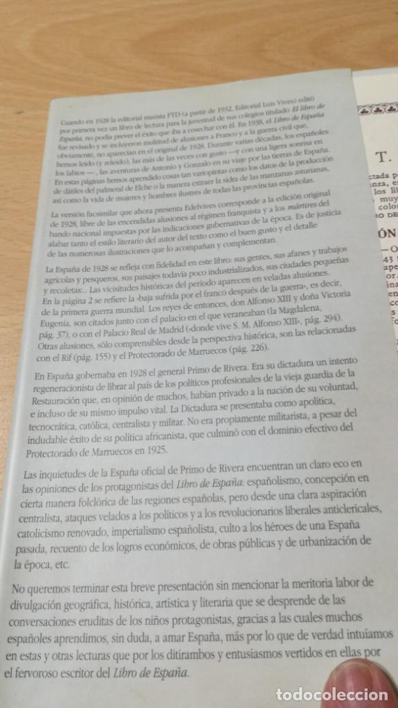 Libros de segunda mano: EL LIBRO DE ESP&Agrave;&Ntilde;A - EDICION FACSIMIL - EDELVIVES	 / 	I 505 - Foto 3