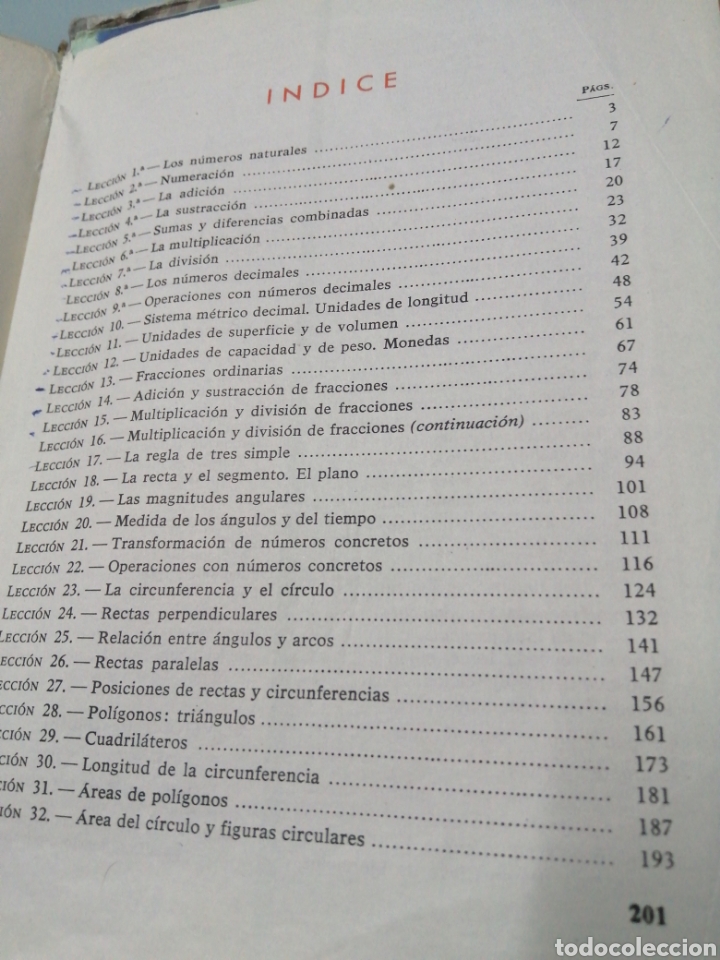 Libros de segunda mano: MATEMATICAS PRIMER CURSO. 1965. EDELVIVES - Foto 7