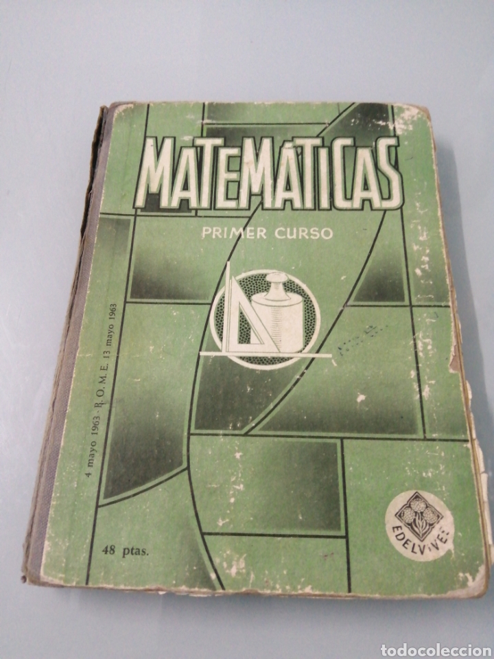 Libros de segunda mano: MATEMATICAS PRIMER CURSO. 1965. EDELVIVES - Foto 1