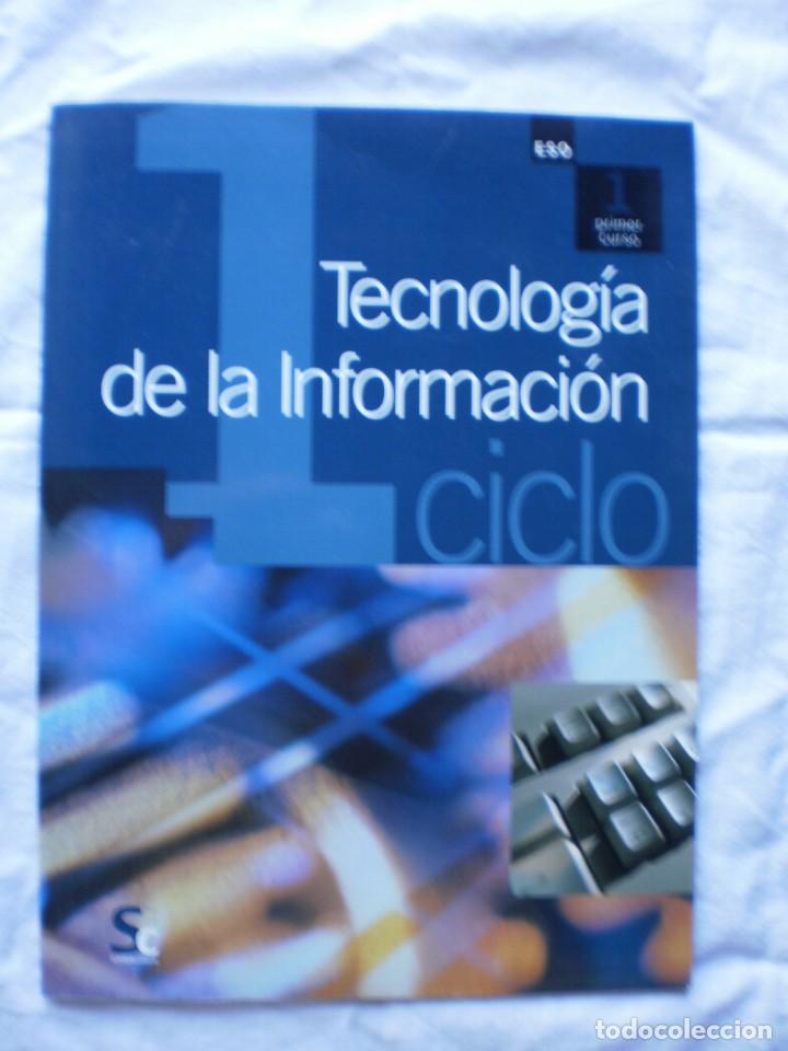 Libros de segunda mano: TECNOLOGIA DE LA INFORMACION. 1&ordm; ESO - Foto 1