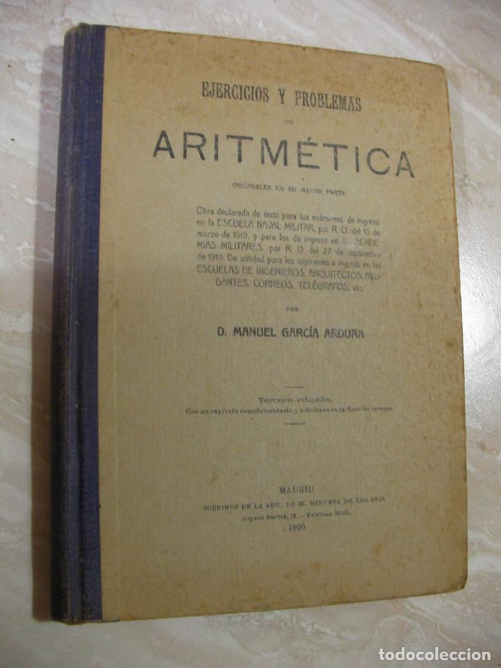 Libros de segunda mano: ANTIGUO LIBRO DE TEXTO - ARITMETICA - Foto 1