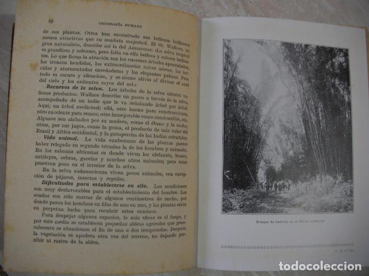 Libros de segunda mano: ANTIGUO LIBRO DE TEXTO - GEOGRAFIA HUMANA - L4 - Foto 2