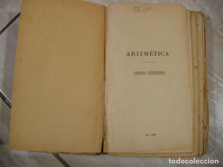 Libros de segunda mano: ANTIGUO LIBRO DE TEXTO - ARITMETICA - CURSO SUPERIOR - Foto 2