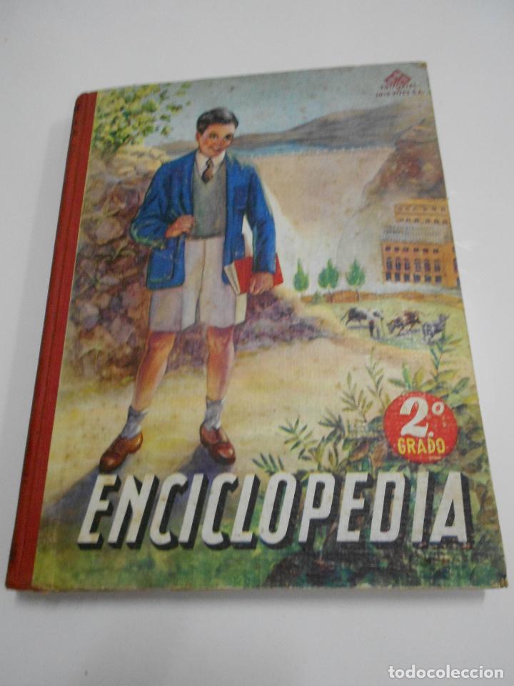 Libros de segunda mano: ANTIGUO LIBRO DE TEXTO ENCICLOPEDIA DE SEGUNDO GRADO - Foto 1