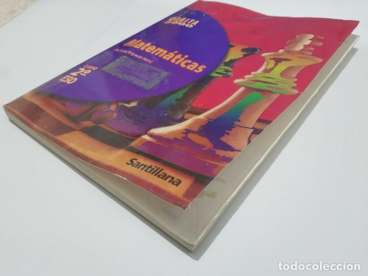 Libros de segunda mano: MATEMATICAS 2&ordm; ESO. SANTILLANA - Foto 3