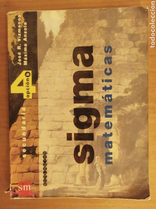 Libros de segunda mano: Matem&aacute;ticas. Sigma. 4&deg;E.S.O. SM - Foto 1