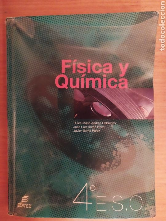 Libros de segunda mano: F&iacute;sica y Qu&iacute;mica. 4&deg;E.S.O. Editex - Foto 1