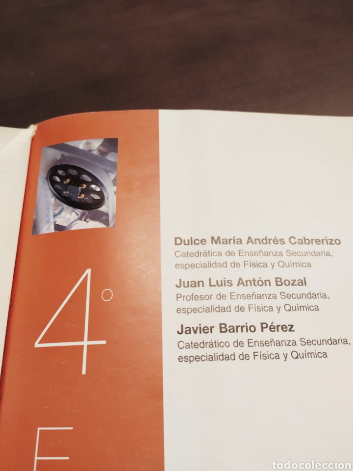 Libros de segunda mano: F&iacute;sica y Qu&iacute;mica. 4&deg;E.S.O. Editex - Foto 3