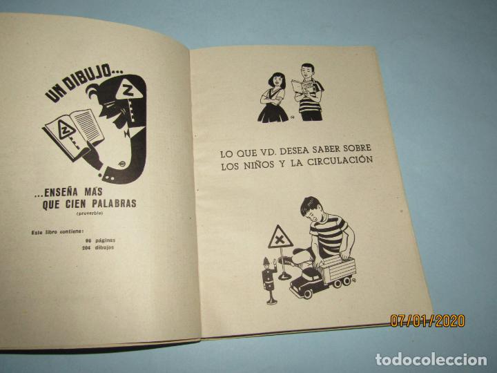 Libros de segunda mano: Antiguo Libro de Escuela LOS NI&Ntilde;OS Y LA CIRCULACI&Oacute;N - Foto 2