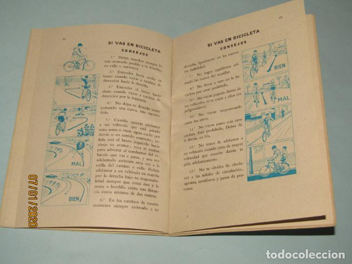Libros de segunda mano: Antiguo Libro de Escuela LOS NI&Ntilde;OS Y LA CIRCULACI&Oacute;N - Foto 8